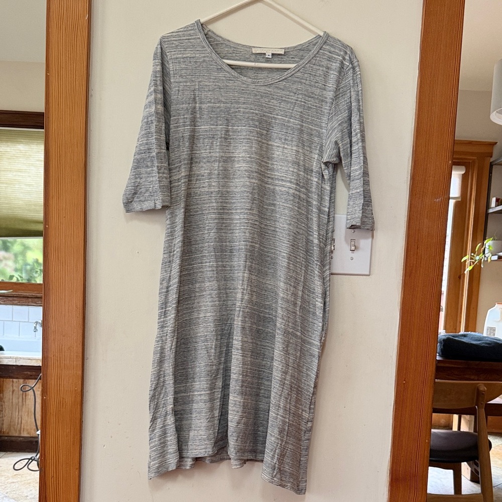 Erica Tanov cotton Stripe Women’s Knit Dress